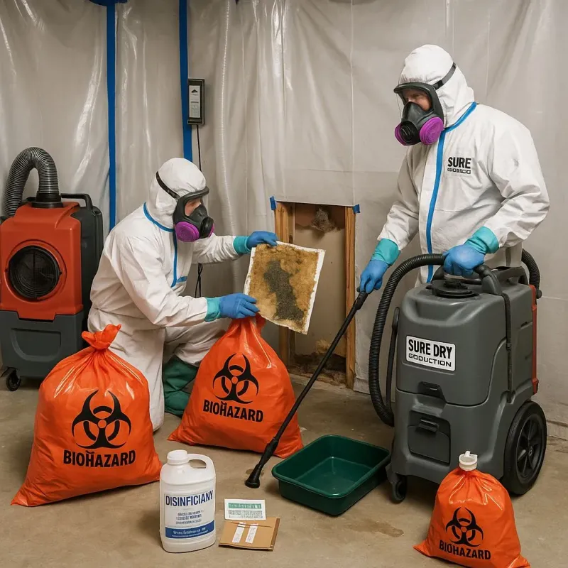 Contaminated Water Handling Protocols process in Troy, TX