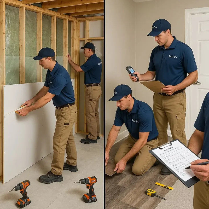 Repairs and Reconstruction process in Troy, TX